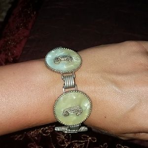 Vintage antique seahorse bracelet